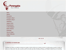 Tablet Screenshot of porangabasuahistoria.com